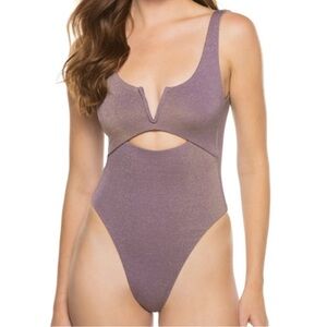 Summerful purple sparkle swimsuit